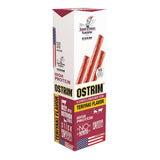Ostrim Teriyaki Jerky barras listas para llevar, snack proteico sabroso.