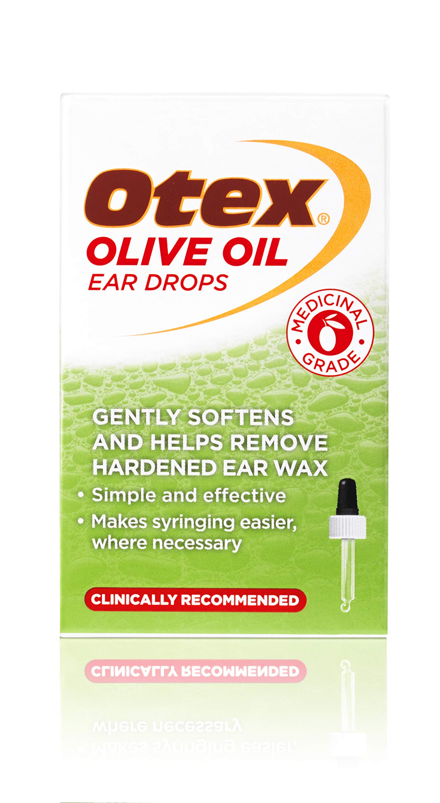 OTEX gorras en botella para oreja con aceite de oliva.