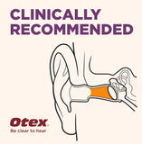 OTEX cerumen-duro aflojado ayuda a aliviar la obstrucción en casa.