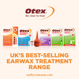 OTEX presentación de 10 ml para uso en oídos.