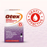 OTEX alivio temporal para sensación de oído lleno tras uso regular.