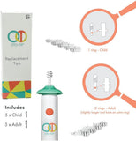 Oto-Tip diseño seguro para niños con protector de oído.