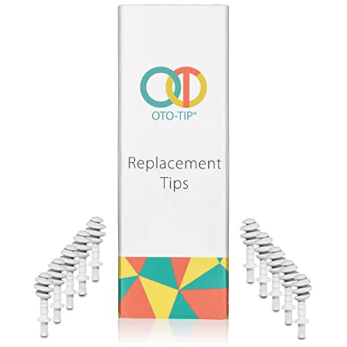 Oto-Tip puntas de silicona grandes, seguras para toda la familia durante la limpieza.