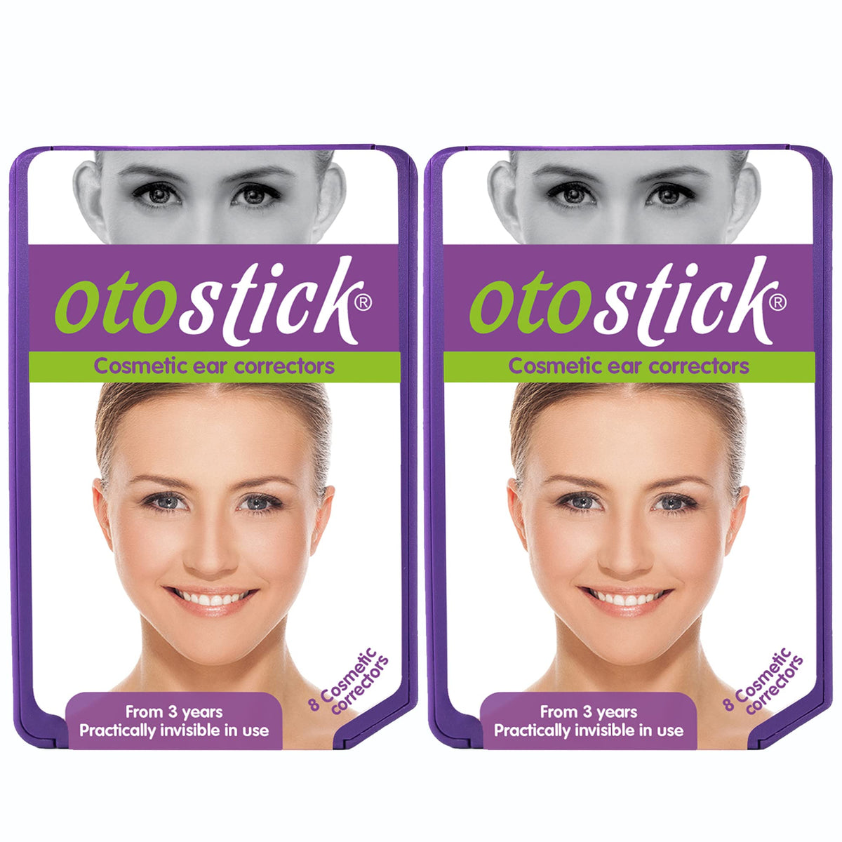 Otostick parche corrector de orejas protuberantes, mejora la apariencia de forma discreta.