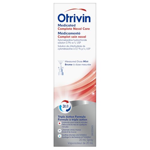 Otrivin Medicado Completo: spray de dosis medida para uso cómodo.