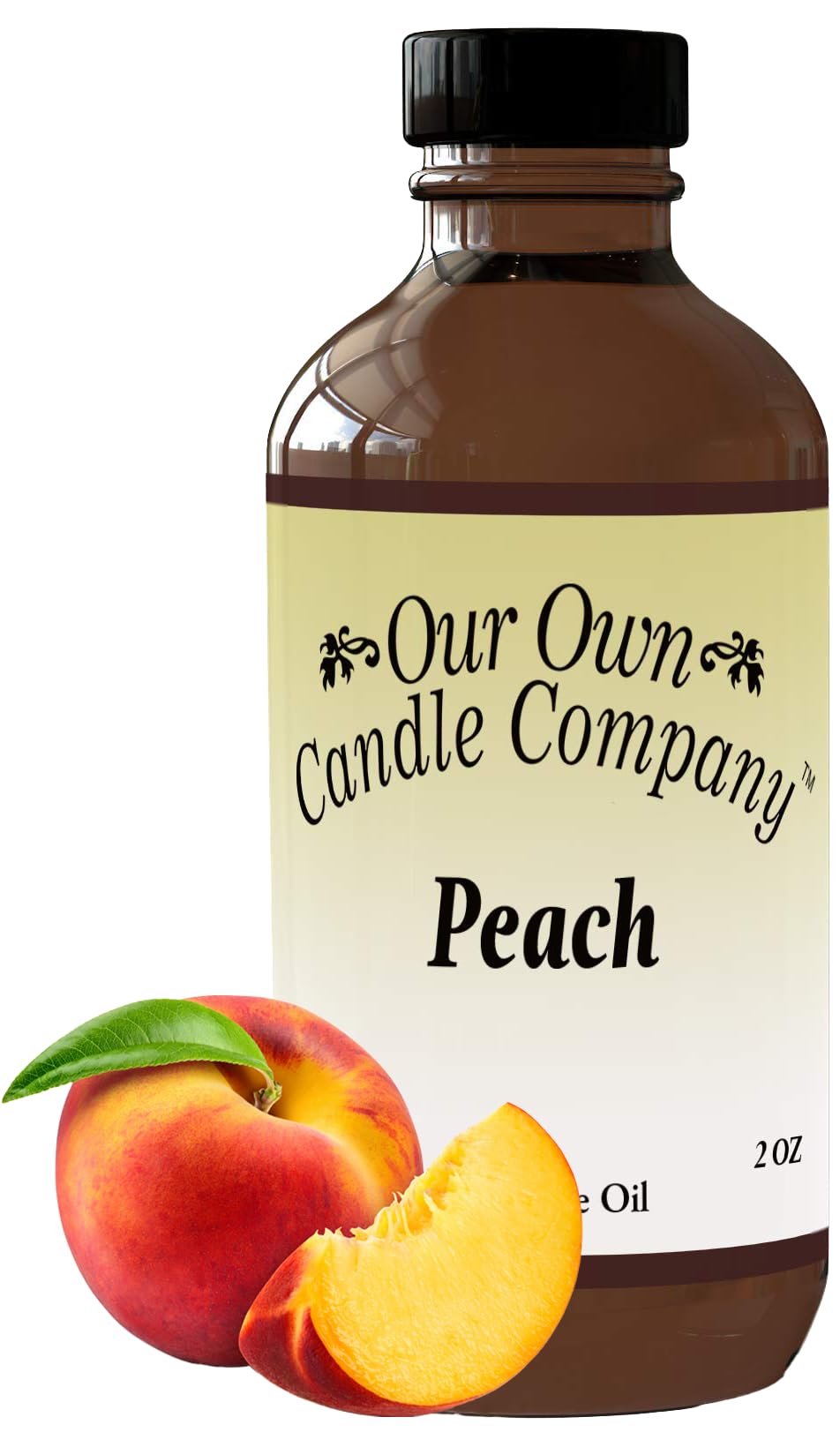Our Own Candle Company: botella de aceite de durazno para difusor, aroma duradero.