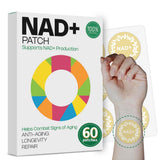 OUROZO NadPlus: parche con adhesión suave aplicado en la piel.