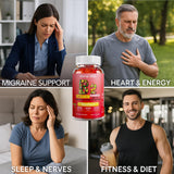uso diario de gomitas ourui one b2 400mg para energía sostenida