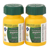 Outccogo aspirina 81 mg, caja de 730 cápsulas, dosis baja para uso diario.
