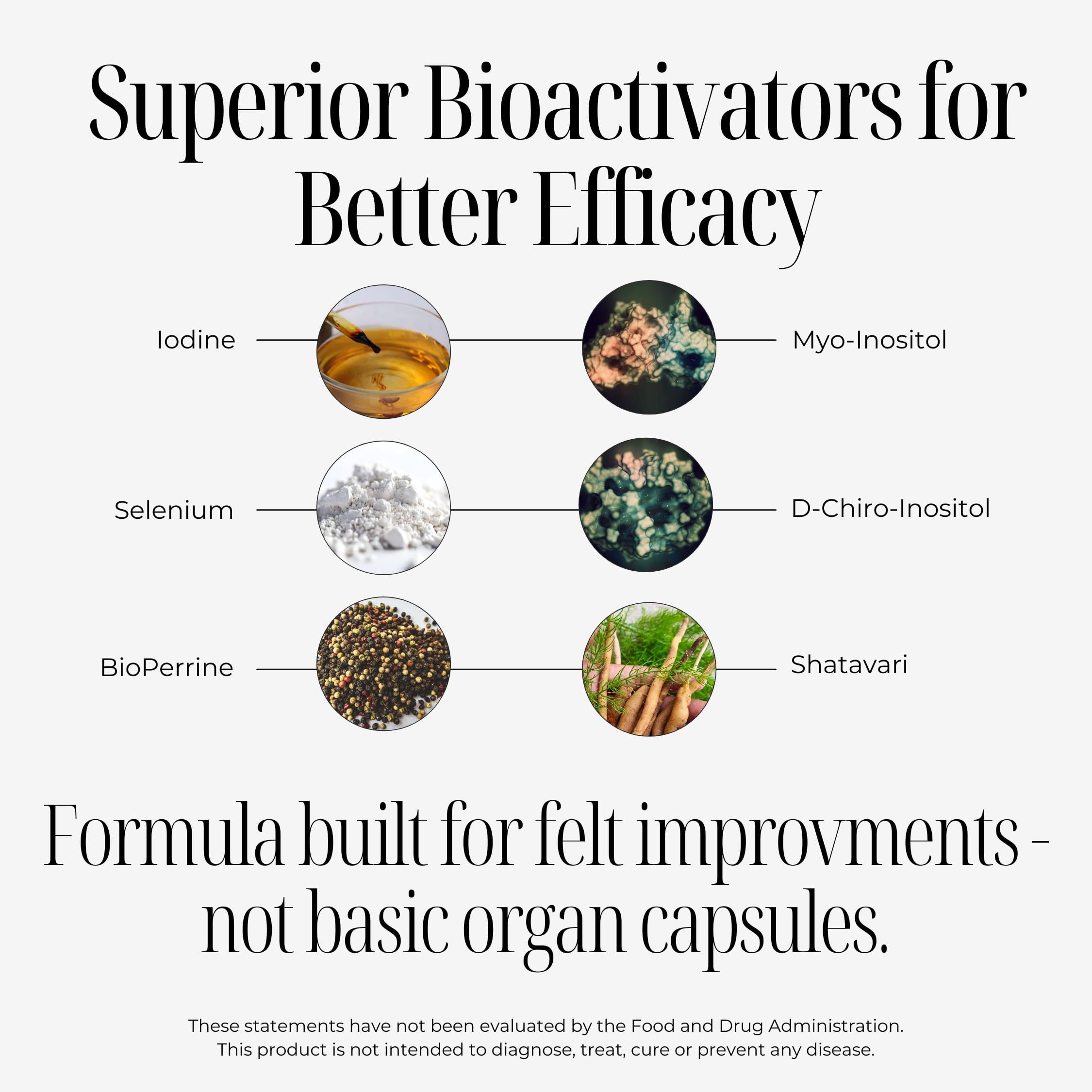 OVA flame BioPerine mejora absorción de nutrientes para mayor eficacia.