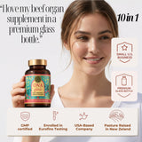 OVA flame mezcla de órganos con placenta y médula ósea, nutriente para renovación celular.