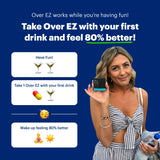 Over EZ: complejo de vitaminas B para energía sostenida durante el día.