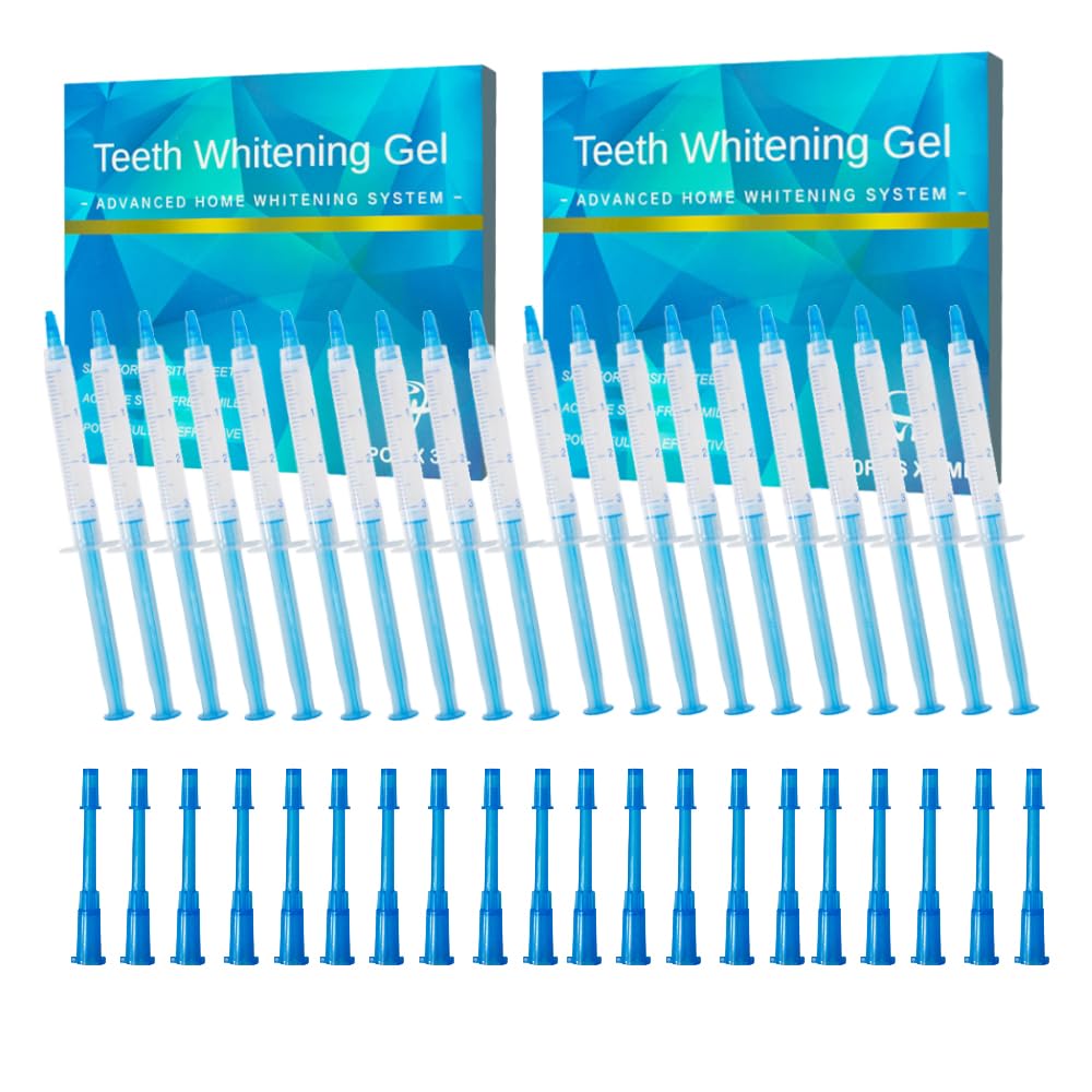 Ovovo jeringa de gel blanqueador 3ml para uso en casa.
