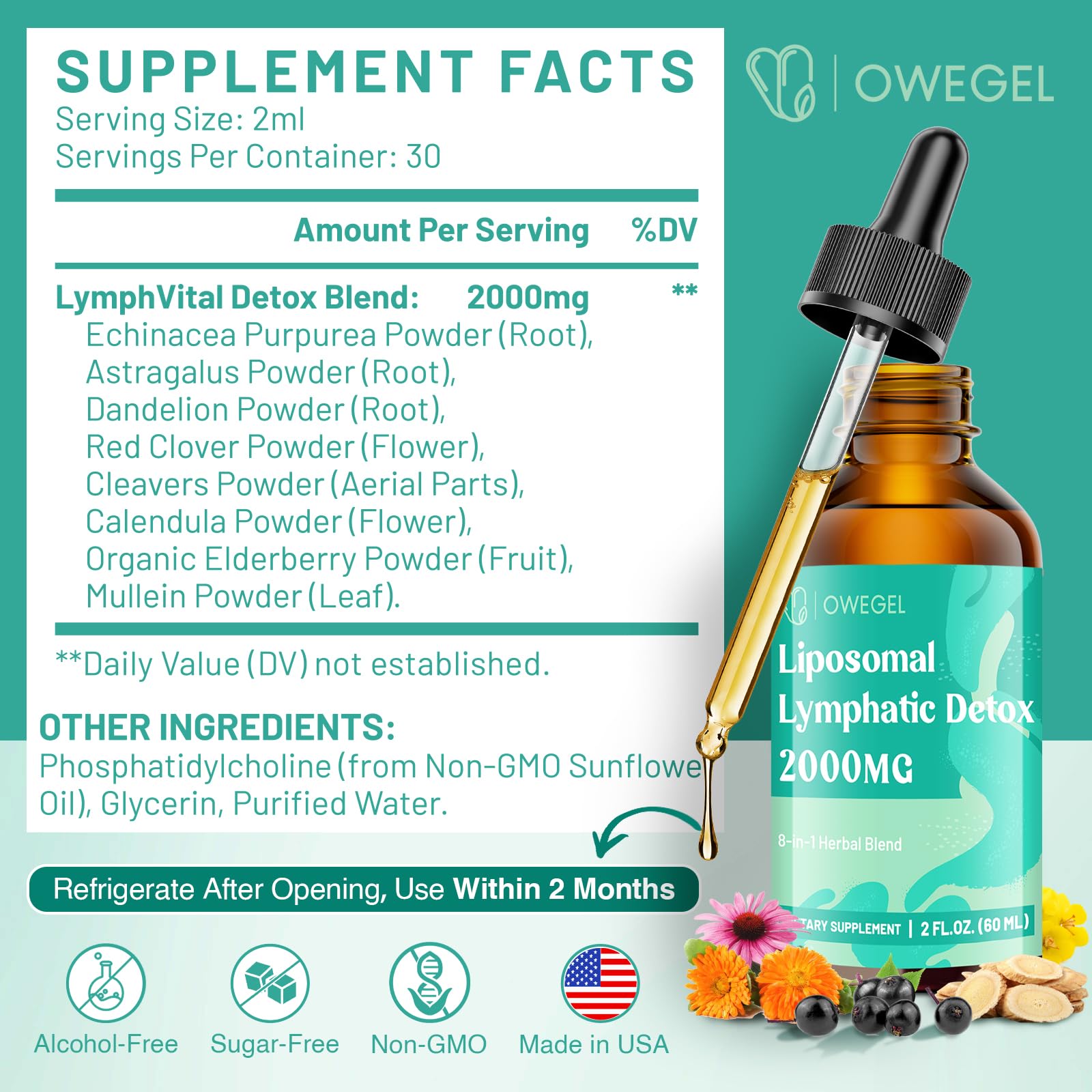 owegel envase 60 ml claridad visual para la rutina diaria