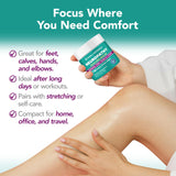 Owell Naturals Neuropathy Balm con aceite de coco para hidratación profunda.