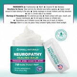 Owell Naturals Neuropathy Balm, aplicación diaria fácil.