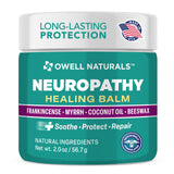 Owell Naturals Neuropathy Balm para pies, alivio activo y piel más suave.