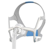 OWILIWO marco nasal AirFit N20 con codo para un ajuste cómodo.