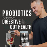 OWYN Pro Elite Chocolate ingredientes clave: semillas de calabaza y chía para proteína vegetal