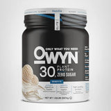 Envase práctico de OWYN vainilla para llevar