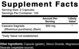 Oxify Cascara Sagrada 900 mg cápsulas close-up: dosis estable para tu día a día.