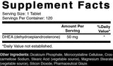 Oxify DHEA, botella con 120 tabletas, provisión conveniente para tu rutina.