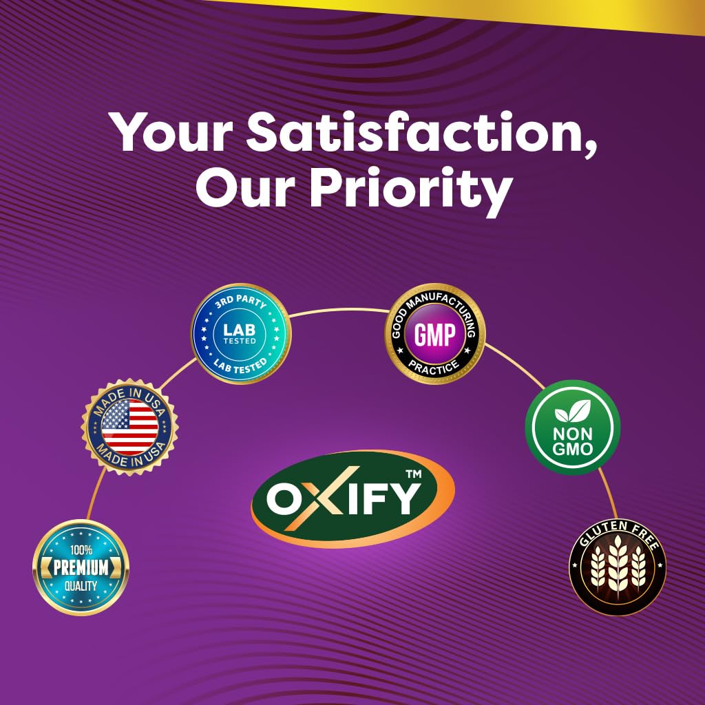 Oxify DHEA, producido en EE. UU., garantía de calidad GMP.