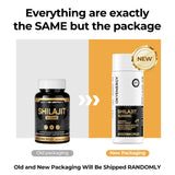 Dosis diaria de OxyEnergy Shilajit: 2 cápsulas para el mes.