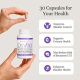 OxyFlo: caja de 30 dosis para un mes de apoyo.