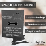 OxyFlow Model Y: uso nocturno para dormir mejor.