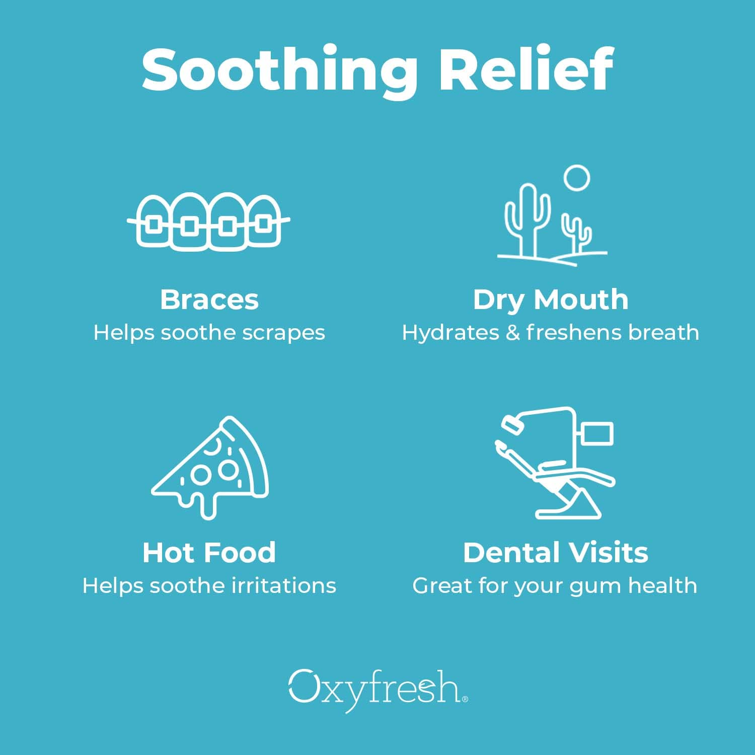 Oxyfresh Aroma de menta refrescante para uso diario
