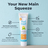 Oxyfresh, espuma dentífrica suave para una limpieza eficiente.