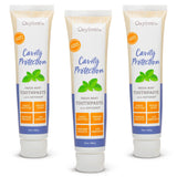 Pasta dental Oxyfresh protege contra caries con fresca menta.