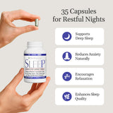 OxyNaturals Sleep envase destacado que resalta su fórmula natural