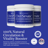 OxyNaturals OxySpark, vitamina B12 para energía natural sin cafeína.