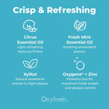 Oxyfresh con aloe vera para hidratar las encías