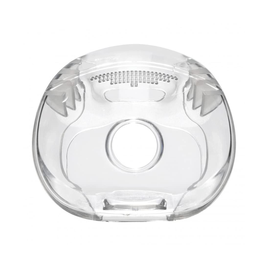 Almohadilla de Respironics Amara View, borde suave para sellado cómodo.