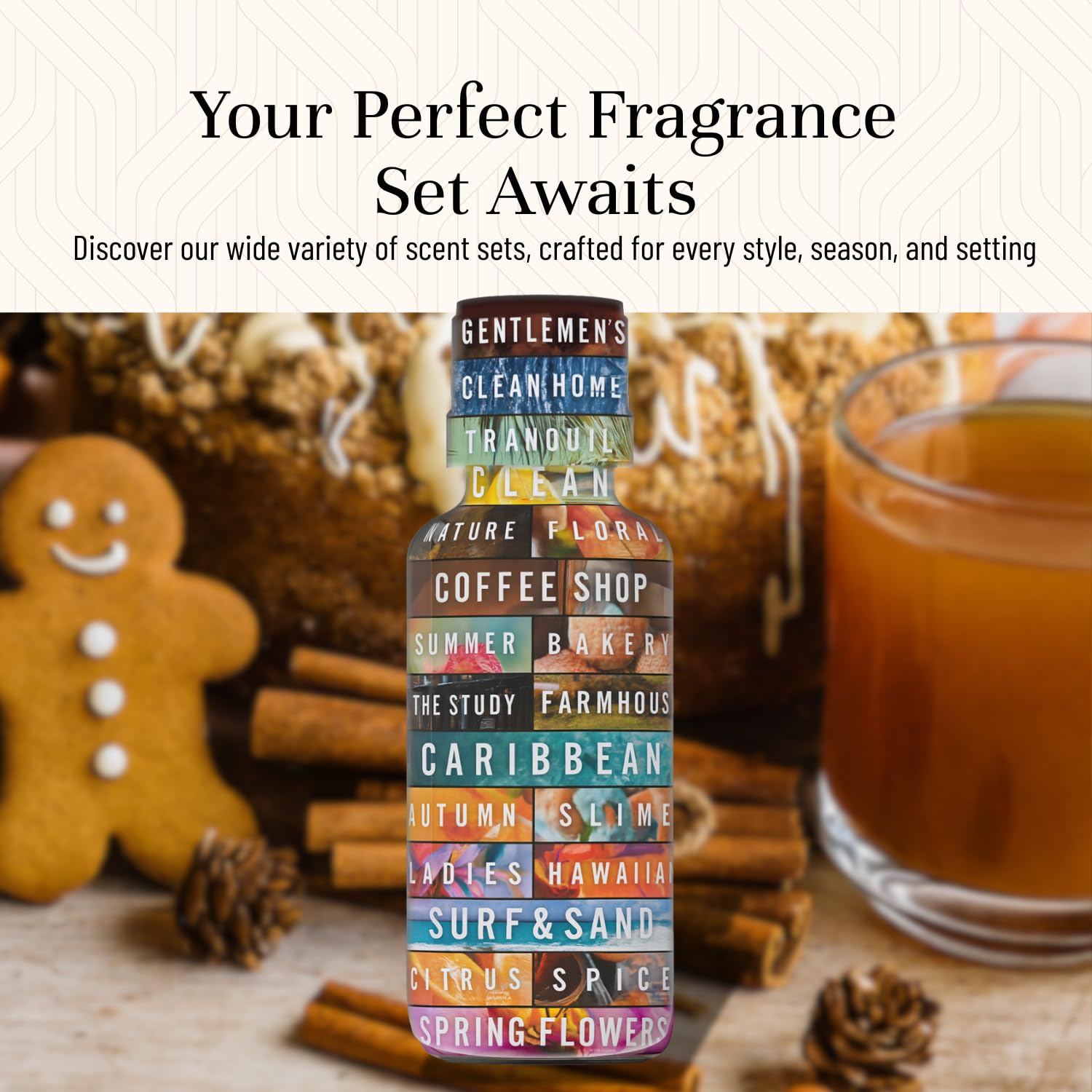 P&J Trading Caja Regalo: conjunto de aceites fragancia para regalo