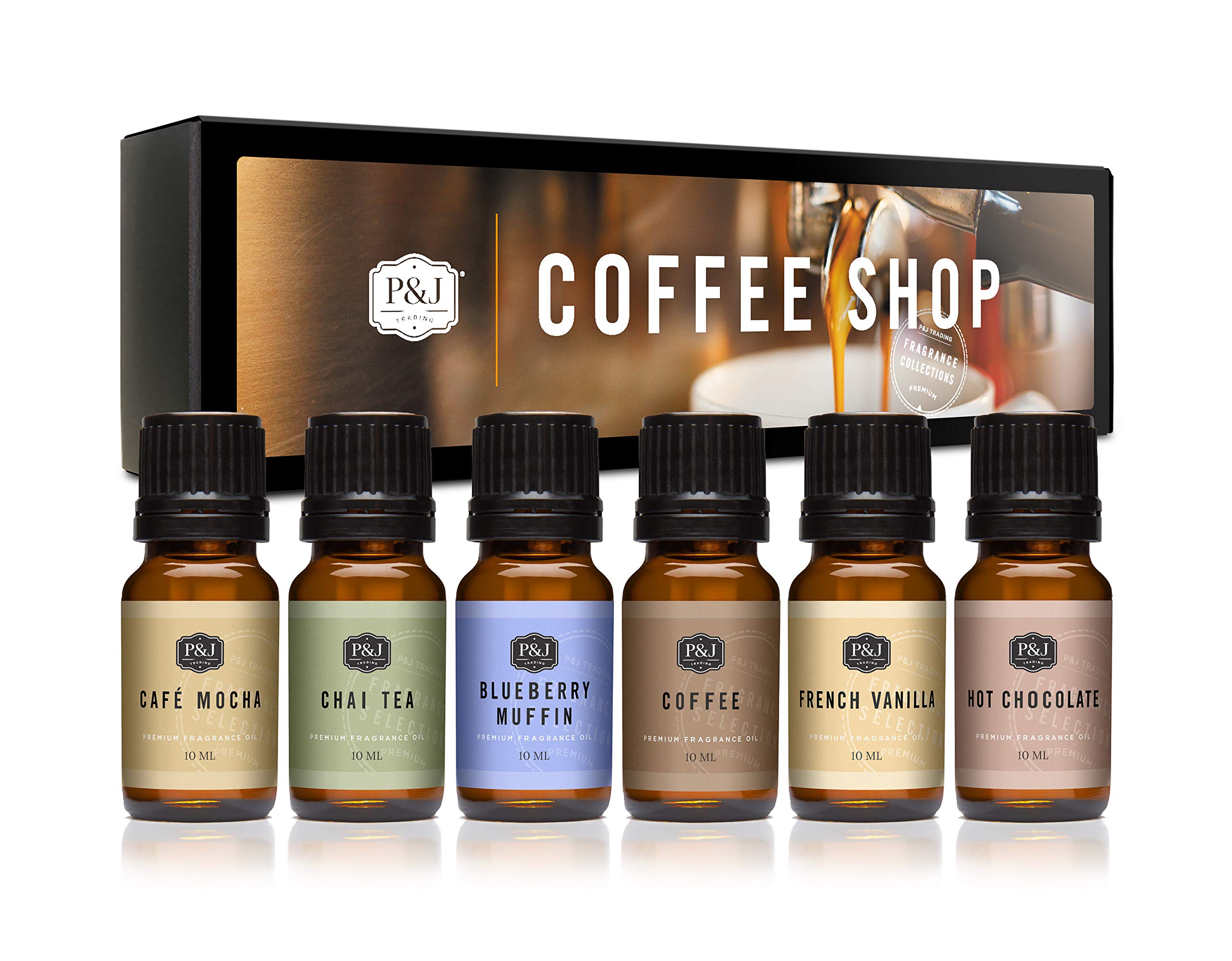 P&J Trading fragancia café, aroma intenso para velas y difusores