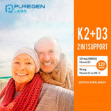 P Puregen Labs MK7-K2 90 mcg en cápsulas para uso diario