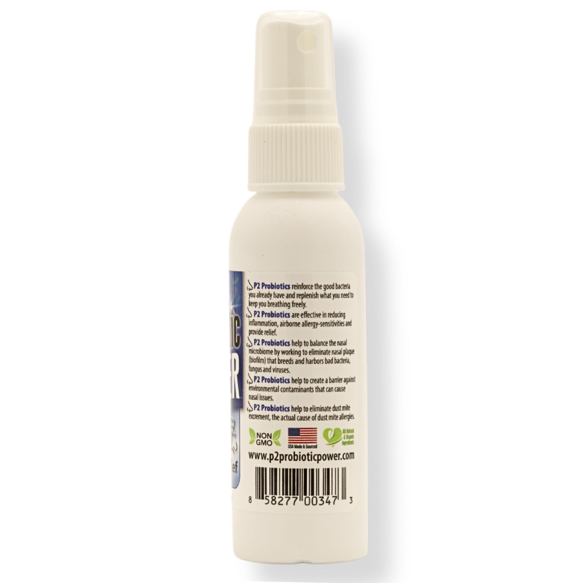 P2 Probiotic Power niebla ambiental para dormitorio: frescura y confort