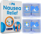 Bandas P6 para mareo en la muñeca, alivio natural para viajes.
