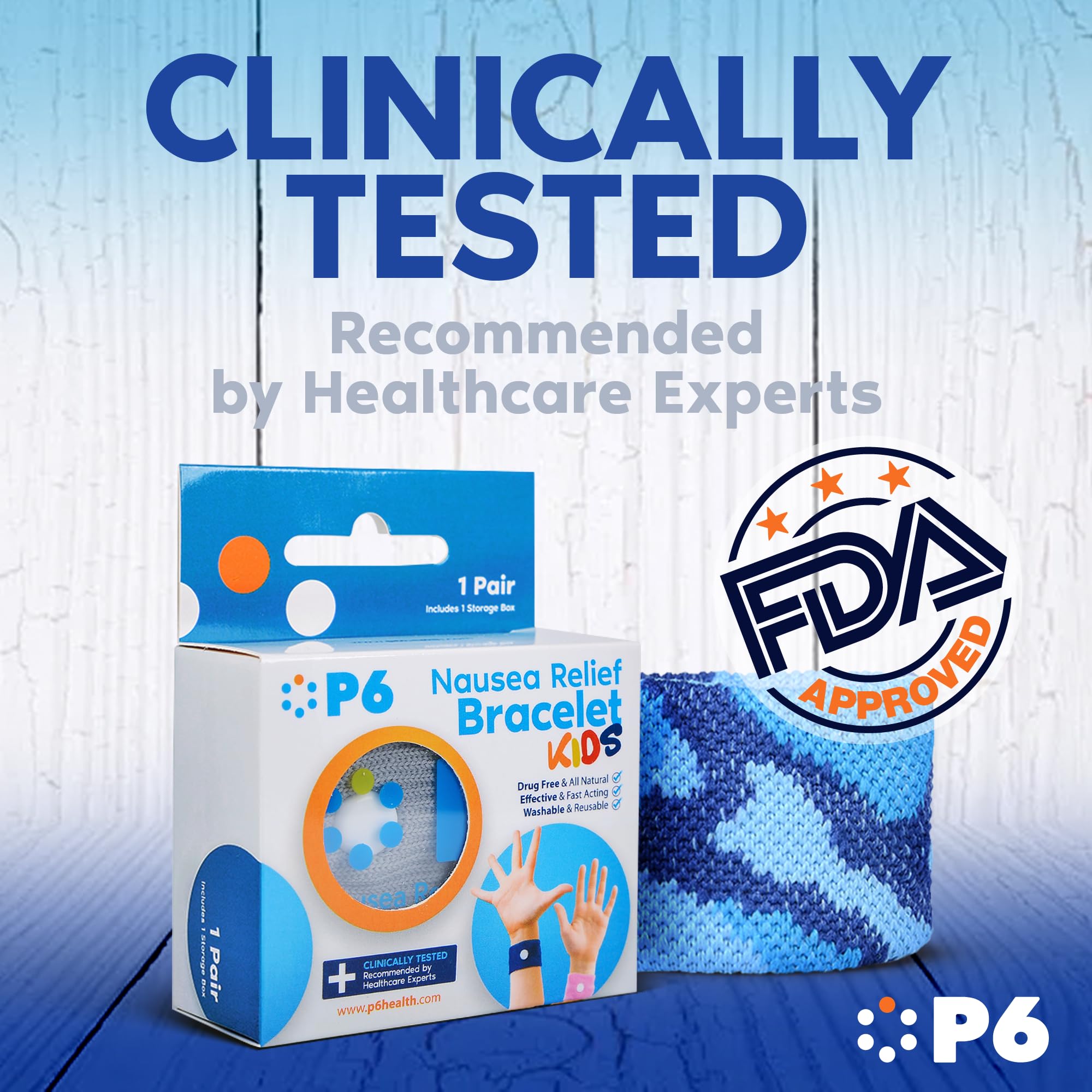 Diseño rojo de P6 Health Original para uso discreto