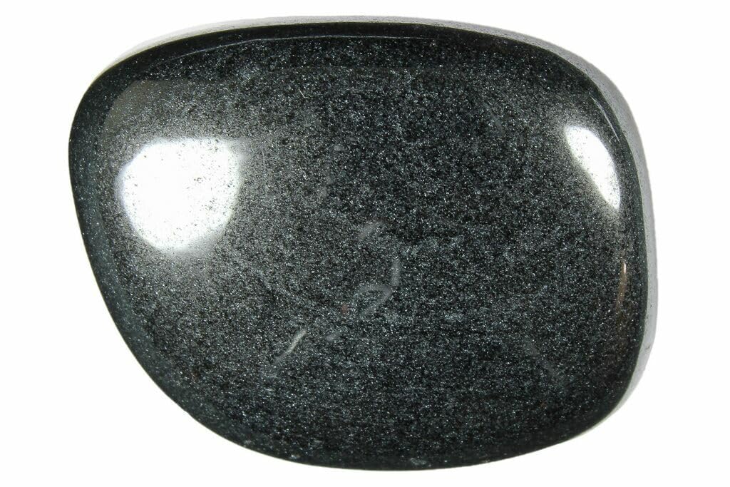 Pachamama Essentials hematita piedra pulida oval, aporta sensación de protección y reducción del estrés.
