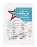 PackFreshUSA indicador de oxígeno incluido, señala si el paquete está sellado correctamente.
