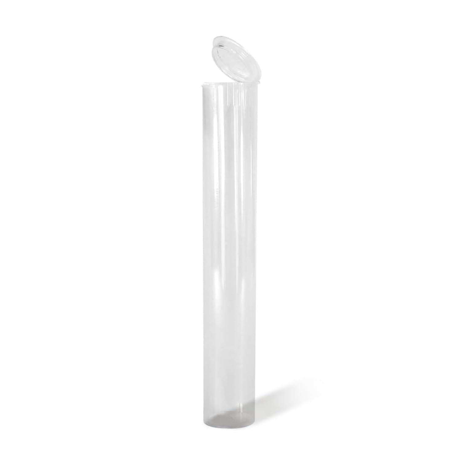 Packlahoma tubo 116mm con cierre pulsante hermético para almacenamiento seguro.
