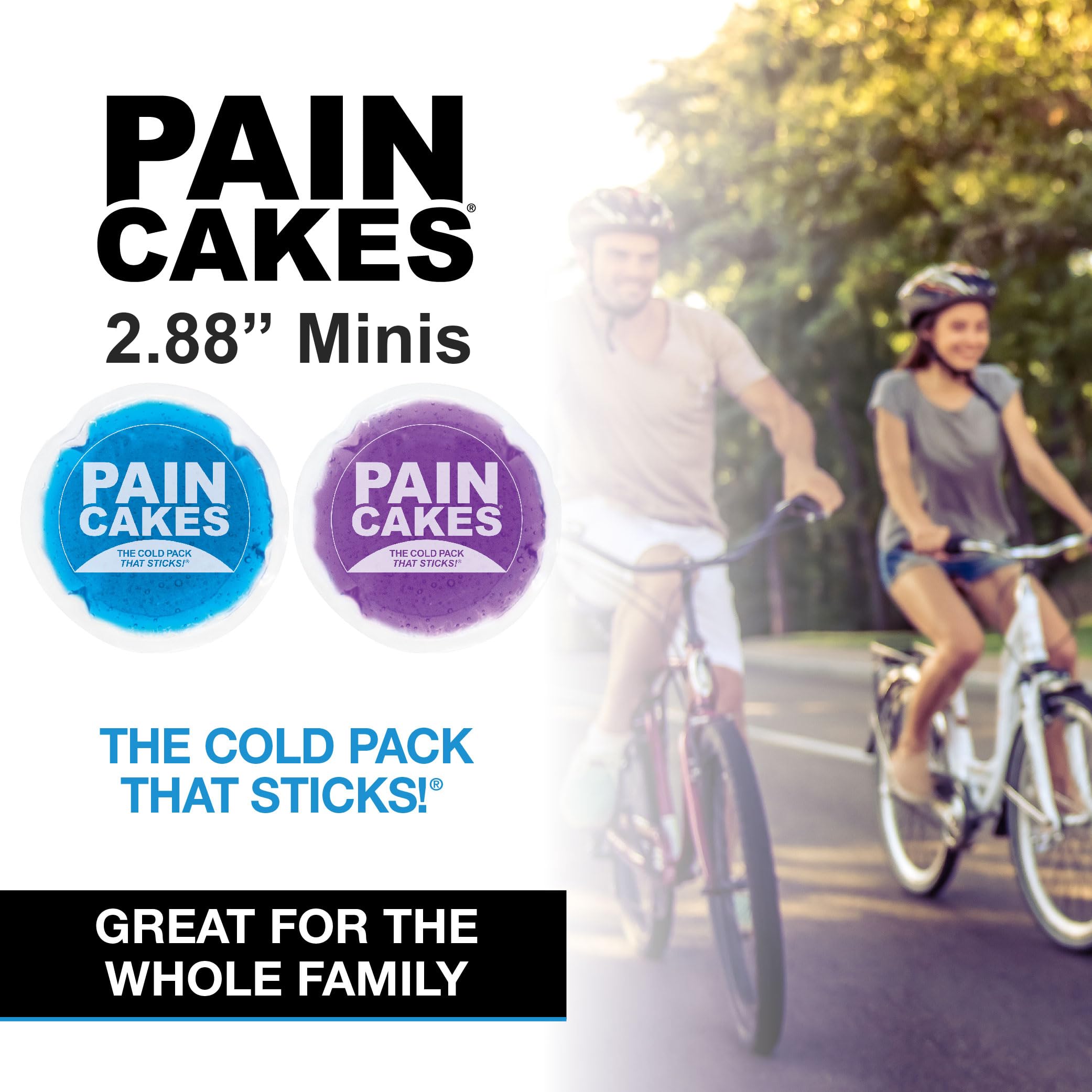 PAINCAKES diseño compacto y portátil para llevar en cualquier ocasión.
