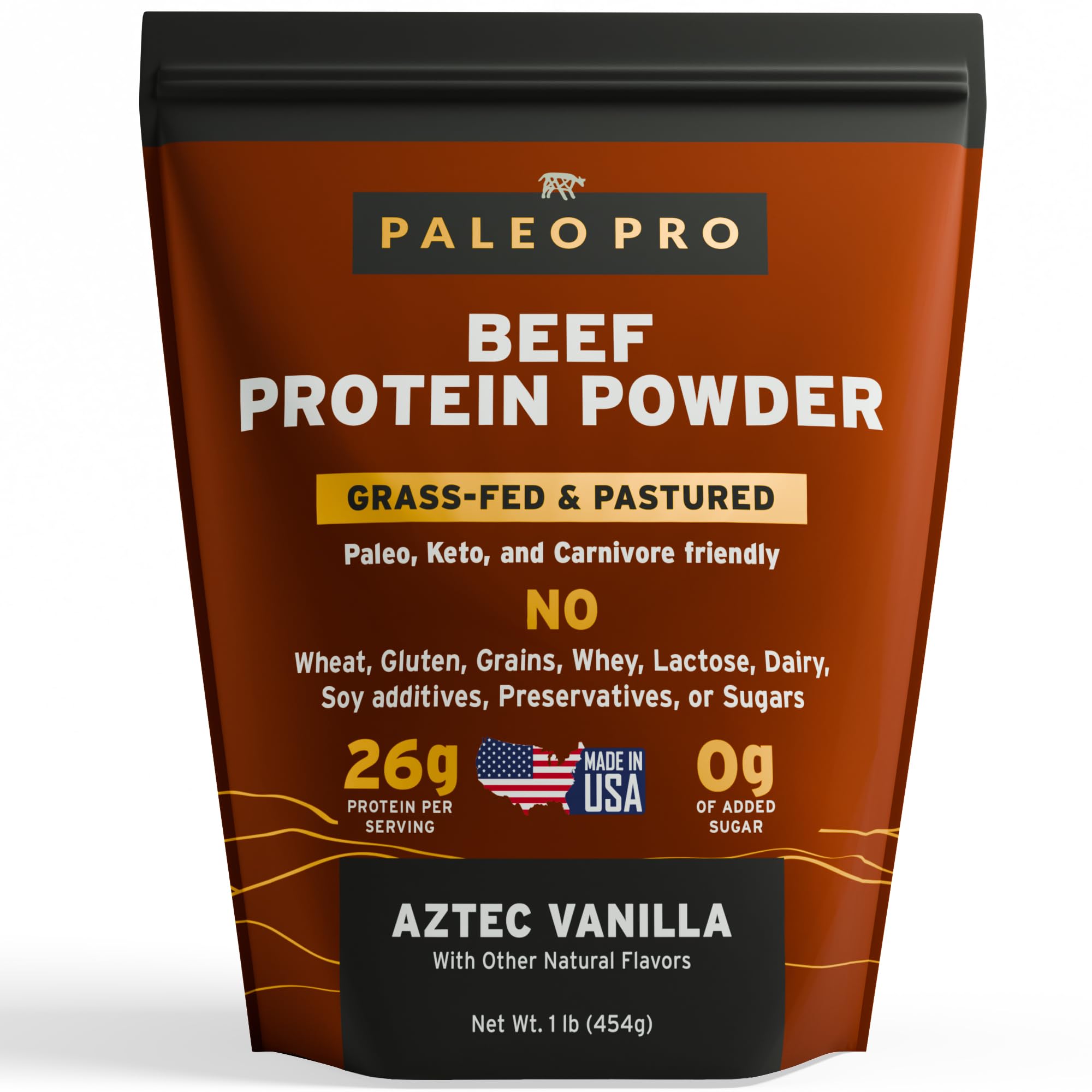 Paleo Pro 26 g proteina de carne en envase, fuente limpia para empezar el día