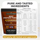 Paleo Pro 26 g mezcla en agua, disolución suave para batidos rápidos