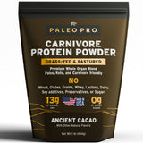 Paleo Pro Carnivore Complete, bote de ingredientes principal para apoyo muscular